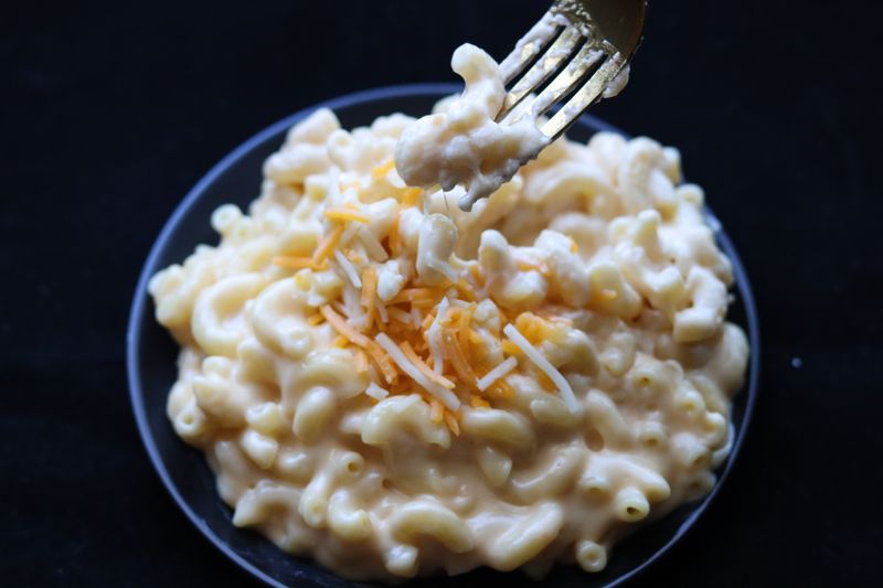 Jalapeño mac and cheese side