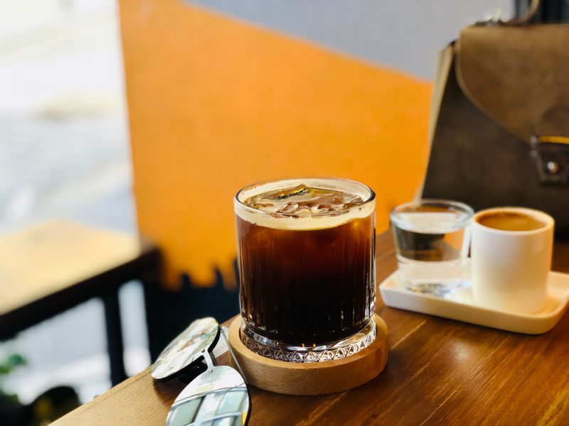 Cold brew iced coffee